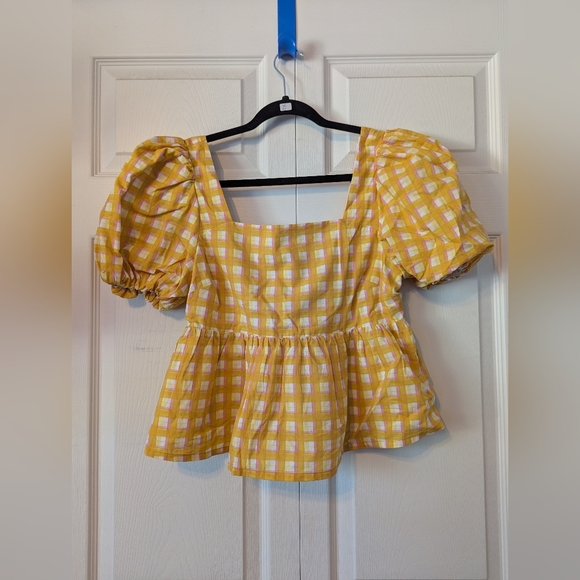 Hudson North Peplum Picnic Blouse - Picture 3 of 9